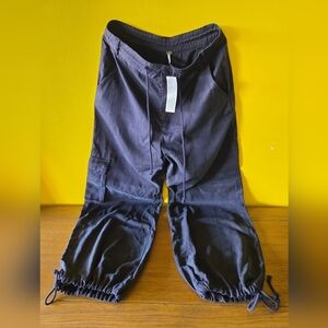 Young Fabulous & Broke (YFB)Women's Size M Blue CargoParachute Pants NEW